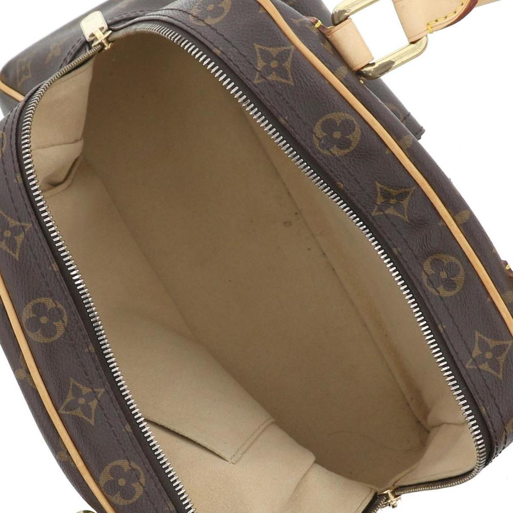 Louis Vuitton Manhattan PM Bag Handbag Monogram Brown - Picture 6 of 6